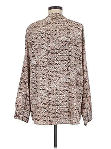 Calvin Klein Long Sleeve Blouse (view 2)