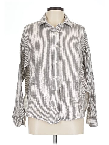 Lou & Grey Long Sleeve Button-Down Shirt (view 1)