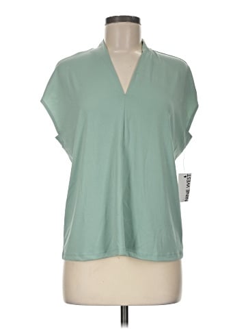 Nine West Short Sleeve Blouse (view 1)