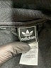 Adidas 100% Polyester Black Track Jacket Size 14 - 16 - photo 3