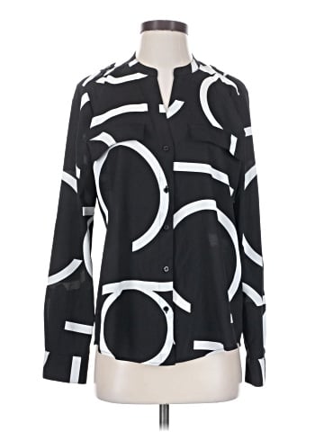 Calvin Klein Long Sleeve Blouse (view 1)