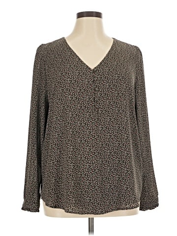 Ann Taylor LOFT Long Sleeve Blouse (view 1)