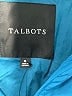 Talbots 100% Polyester Argyle Blue Coat Size XL - photo 6