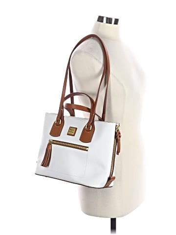 Dooney & Bourke Leather Satchel (view 2)
