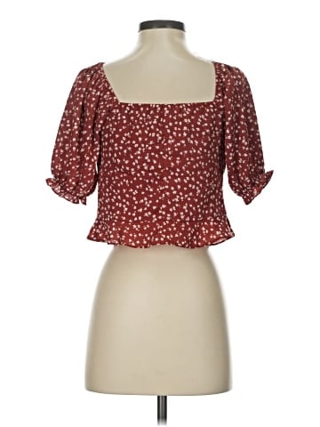 Kittenish Short Sleeve Blouse (view 2)