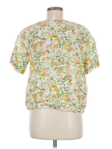 Garnet Hill Short Sleeve Blouse (view 2)