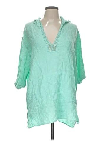 La Blanca 3/4 Sleeve Blouse (view 1)