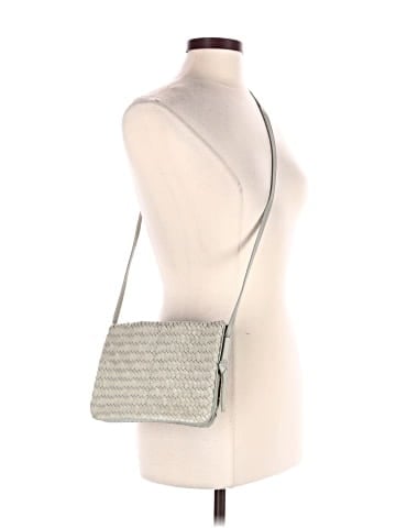 Madewell The Knotted Crossbody Bag in Woven Leather (view 2)
