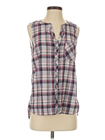 Eddie Bauer Sleeveless Button-Down Shirt (view 1)