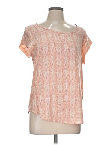 Joie Short Sleeve Silk Top (view 1)