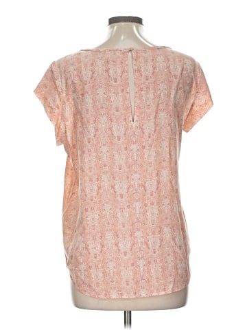 Joie Short Sleeve Silk Top (view 2)