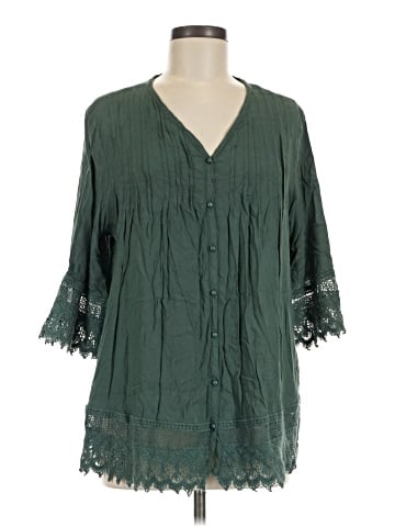 Blair 3/4 Sleeve Blouse (view 1)