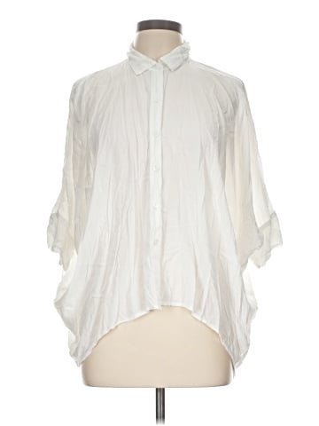 Young Fabulous & Broke 3/4 Sleeve Button-Down Shirt (view 1)