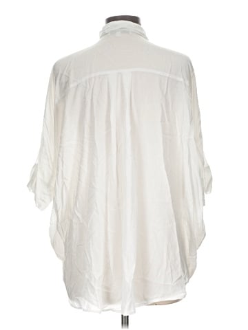 Young Fabulous & Broke 3/4 Sleeve Button-Down Shirt (view 2)
