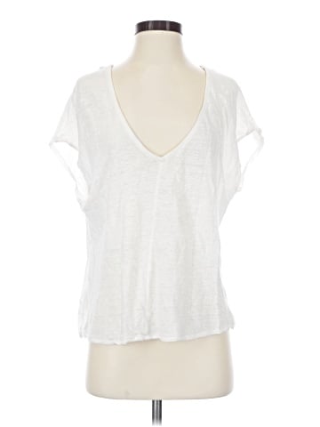 Zara W&B Collection Short Sleeve Top (view 1)