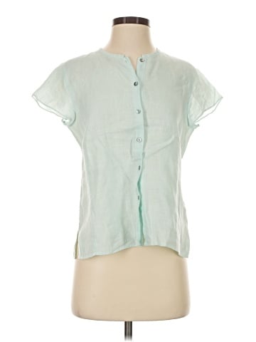 Eileen Fisher Short Sleeve Blouse (view 1)