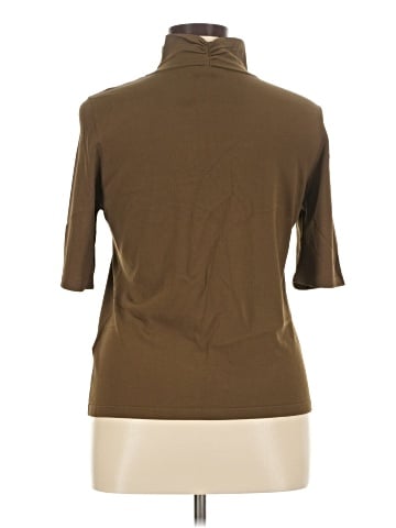 Donna Karan New York Short Sleeve Turtleneck (view 2)
