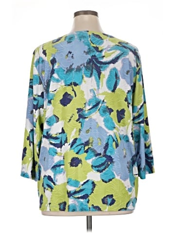 JM Collection 3/4 Sleeve T-Shirt (view 2)