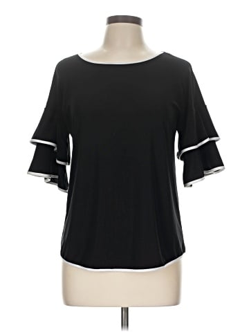 NY Collection Short Sleeve Top (view 1)
