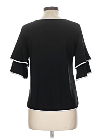 NY Collection Short Sleeve Top (view 2)
