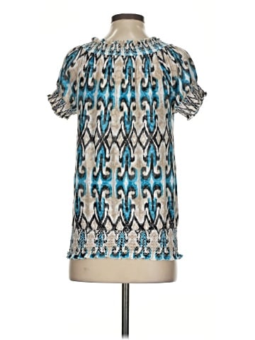 INC International Concepts Short Sleeve Blouse (view 2)