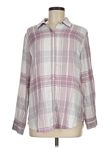 Banana Republic Factory Store Long Sleeve Button-Down Shirt (view 1)