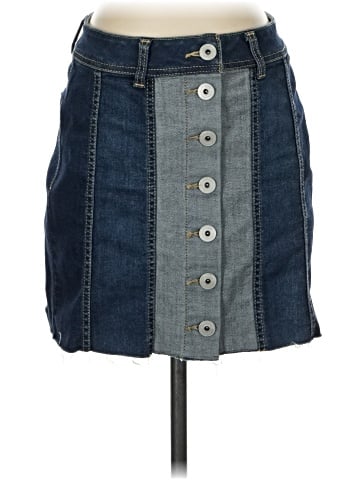 INC International Concepts Denim Skirt (view 1)