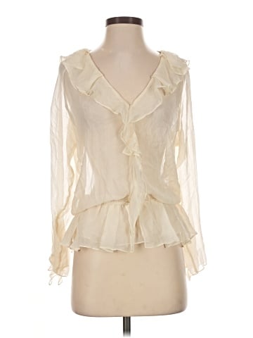 Haute Hippie Long Sleeve Blouse (view 1)