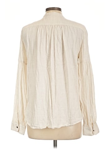 Madewell Stand-Collar Button-Up Shirt in Flannel (view 2)