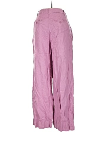 Madewell The Harlow Wide-Leg Pant in 100% Linen (view 2)