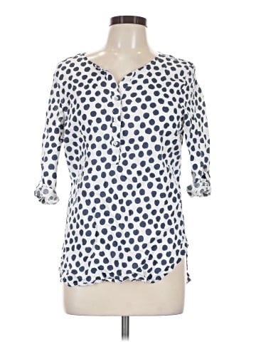 Banana Republic Heritage Collection 3/4 Sleeve Blouse (view 1)