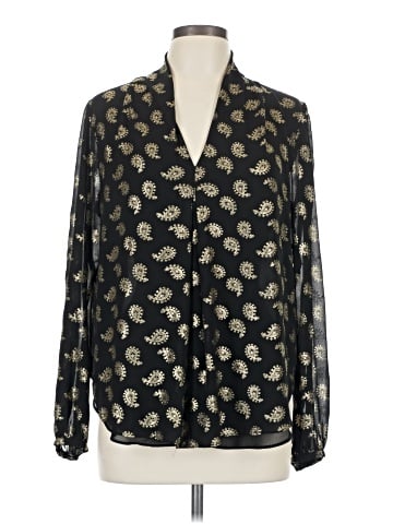 MICHAEL Michael Kors Long Sleeve Blouse (view 1)