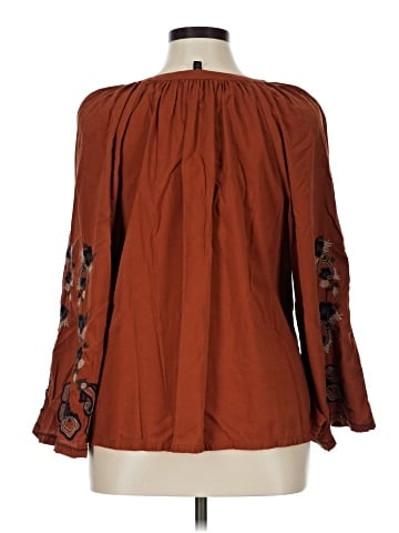 Banana Republic Factory Store 3/4 Sleeve Blouse (view 2)