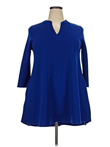 Pastel by Vivienne 3/4 Sleeve Top (view 1)