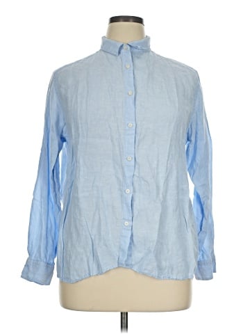 Uniqlo Long Sleeve Button-Down Shirt (view 1)