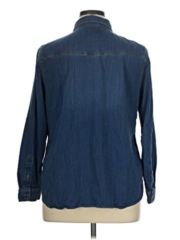 CAbi Long Sleeve Button-Down Shirt (view 2)