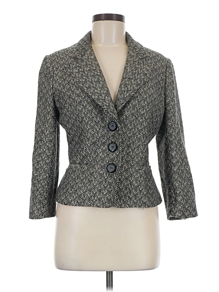 Pre-owned Guess Blazer Jacket In Gray