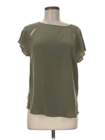 Rebecca Minkoff Short Sleeve Silk Top (view 1)