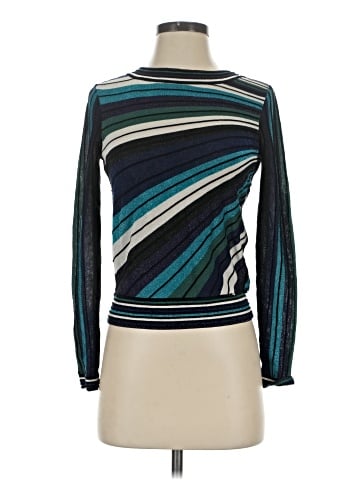 Diane von Furstenberg Long Sleeve Blouse (view 1)