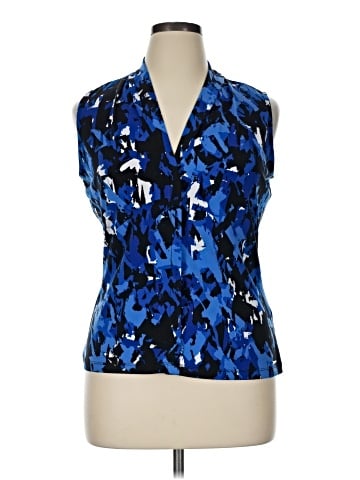 Calvin Klein Sleeveless Blouse (view 1)