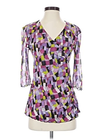 Diane von Furstenberg Long Sleeve Blouse (view 1)