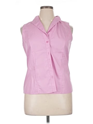 Jones New York Collection Sleeveless Button-Down Shirt (view 1)