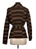 JACK Chevron-herringbone Brown Coat Size M - photo 2