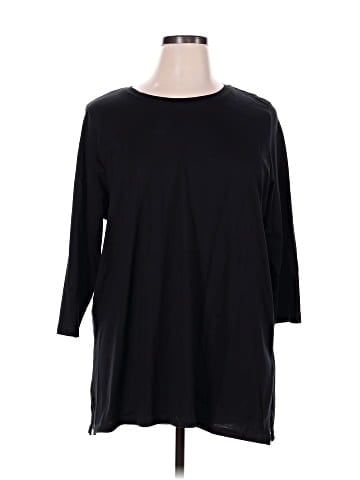 Lands' End 3/4 Sleeve T-Shirt (view 1)