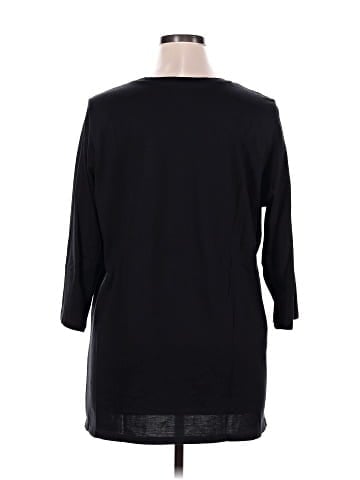 Lands' End 3/4 Sleeve T-Shirt (view 2)