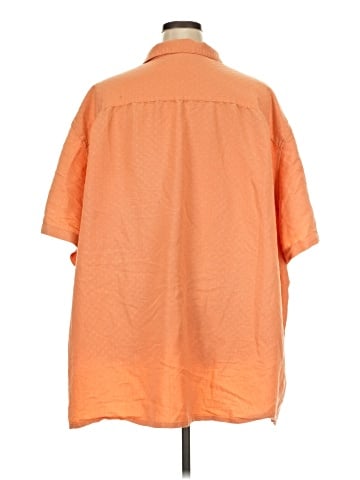 Island Passport Short Sleeve Button-Down Shirt (view 2)