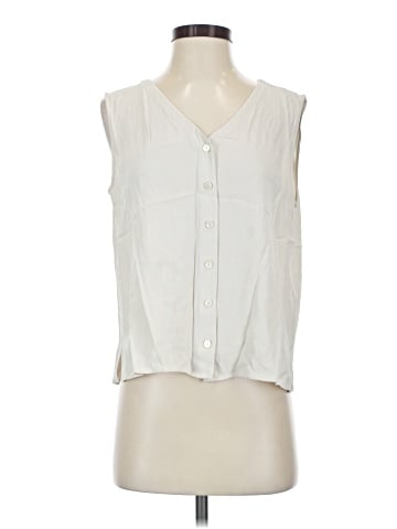 Eileen Fisher Sleeveless Silk Top (view 1)