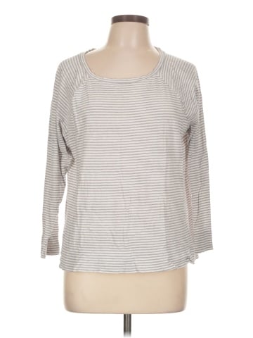 Ann Taylor LOFT 3/4 Sleeve T-Shirt (view 1)