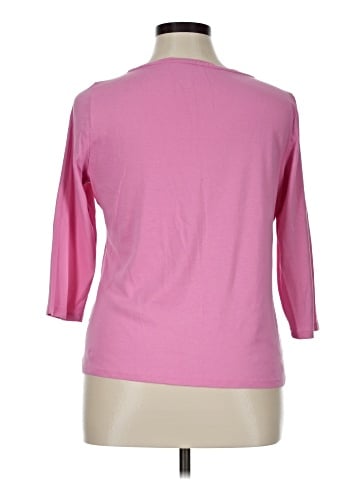 Talbots 3/4 Sleeve T-Shirt (view 2)