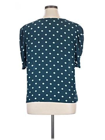 Worthington Short Sleeve Blouse (view 2)